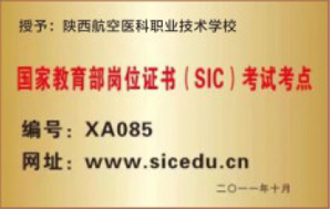 国家教育部岗位证书(SIC)考试考点